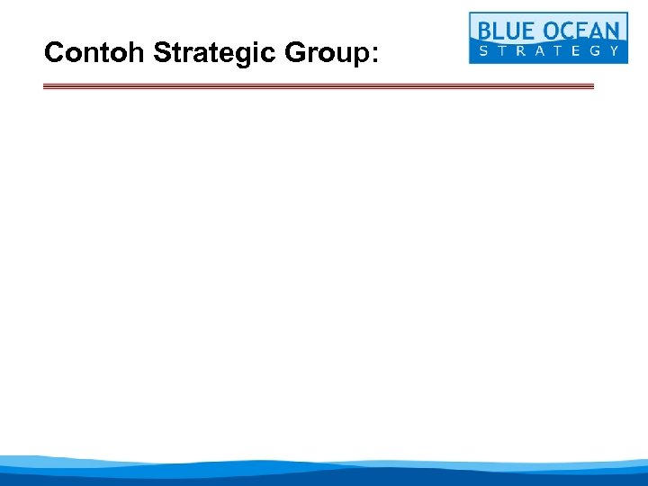 Contoh Strategic Group: 