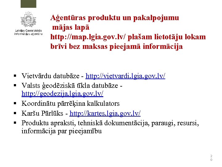 Aktualitates Geotelpiskas Informacijas Joma Ministru Kabineta 2014