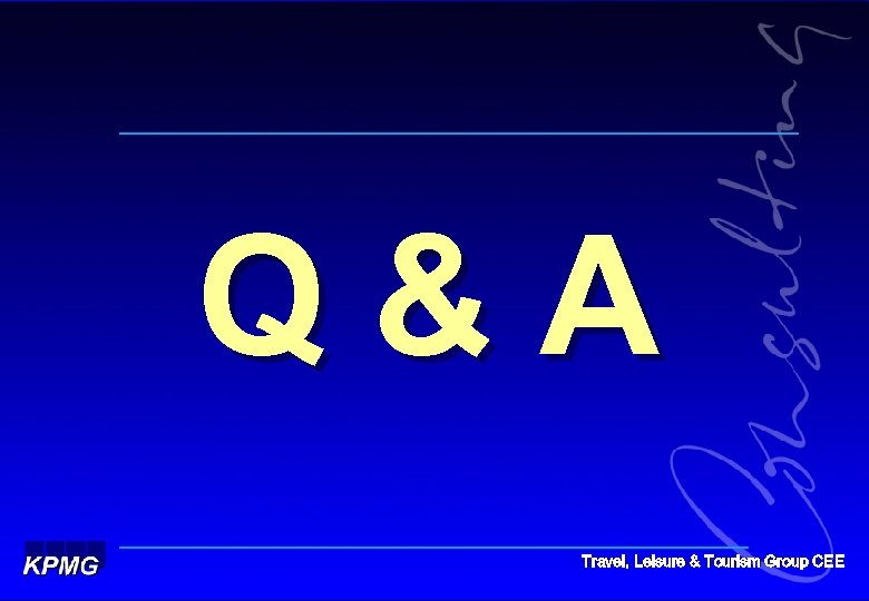 Q&A Travel, Leisure & Tourism Group CEE 