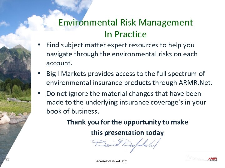 Environmental Risk Management In Practice • Find subject matter expert resources to help you