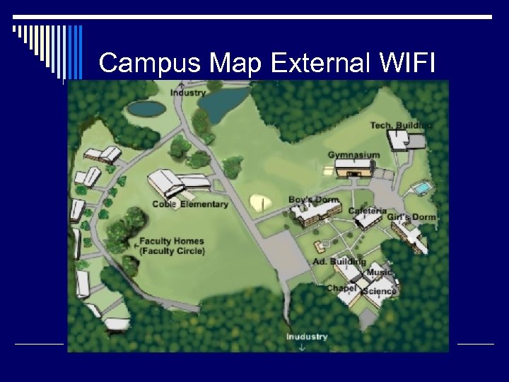 Campus Map External WIFI 