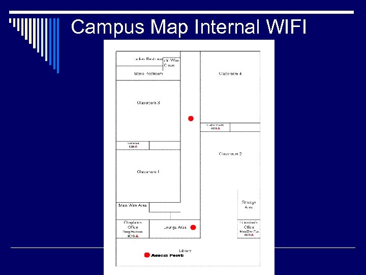 Campus Map Internal WIFI 