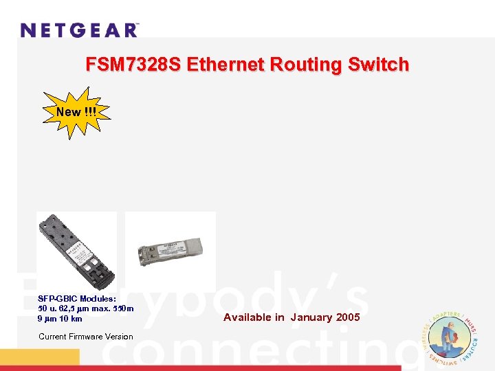 FSM 7328 S Ethernet Routing Switch New !!! SFP-GBIC Modules: 50 u. 62, 5