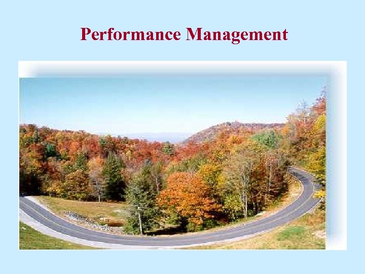 Performance Management 