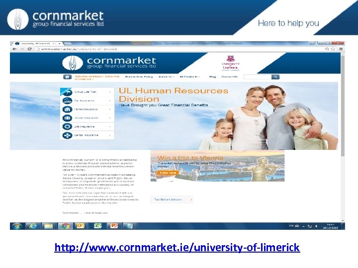 http: //www. cornmarket. ie/university-of-limerick 