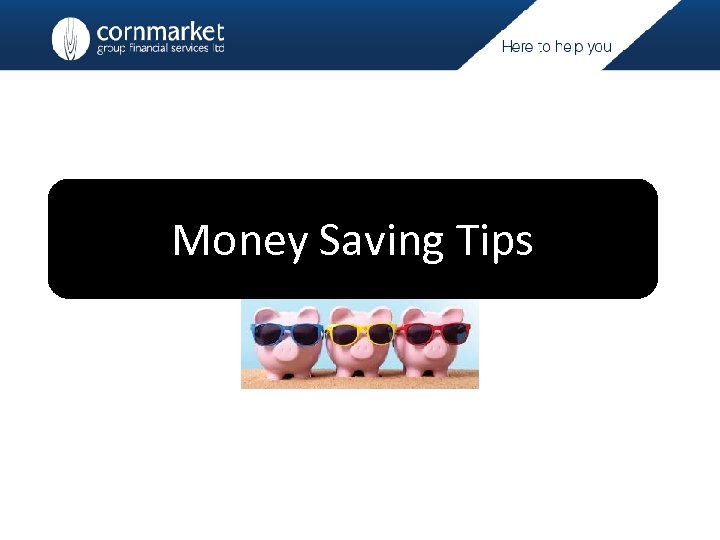 Money Saving Tips 