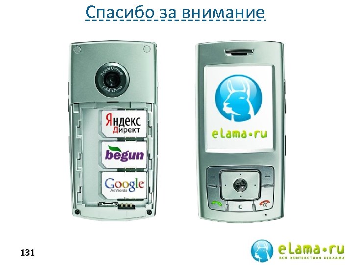 Спасибо за внимание 131 