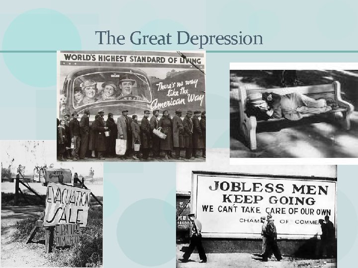 The Great Depression 