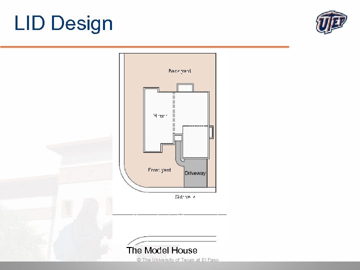 LID Design The Model House © The University of Texas at El Paso 