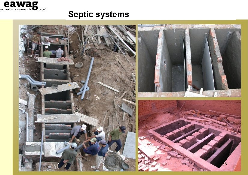 Septic systems 35 