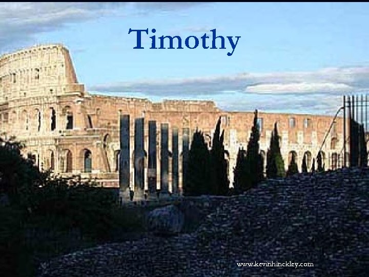 Timothy www. kevinhinckley. com 