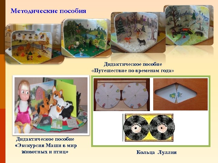 Методические пособия Дидактическое пособие «Путешествие по временам года» Дидактическое пособие «Экскурсия Маши в мир