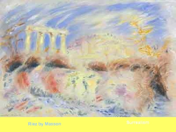 Riez by Masson Surrealism 