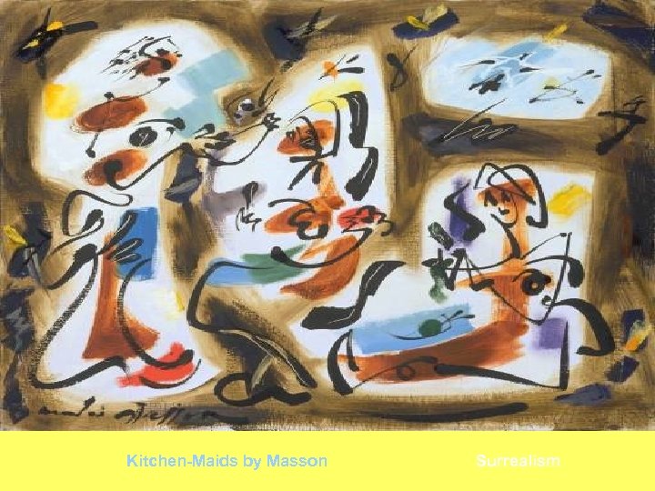 Kitchen-Maids by Masson Surrealism 