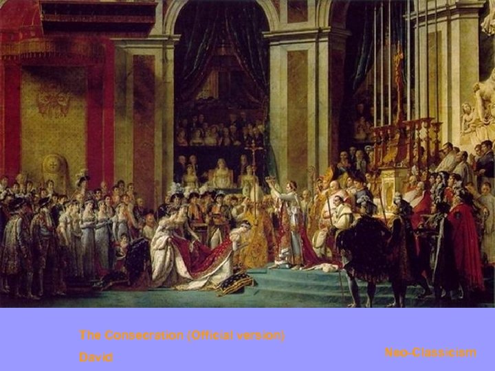 The Consecration (Official version) David Neo-Classicism 