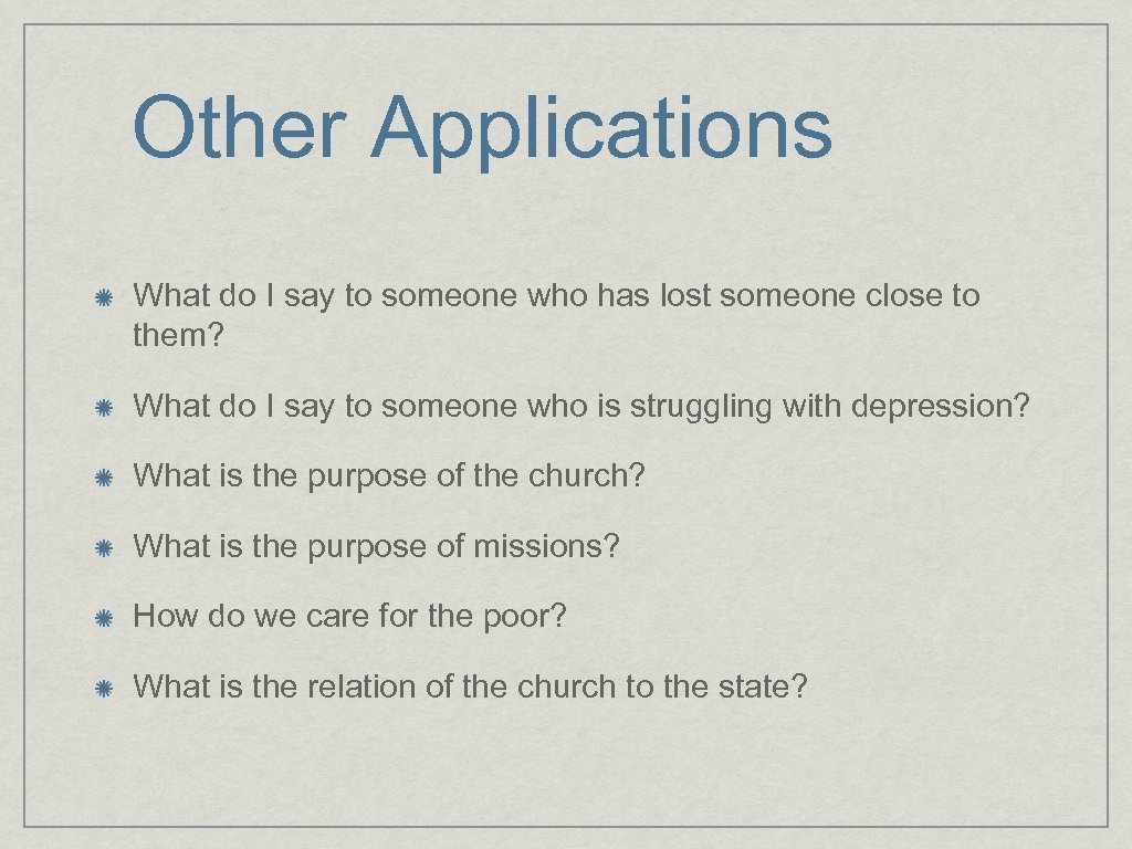 Other Applications What do I say to someone who has lost someone close to