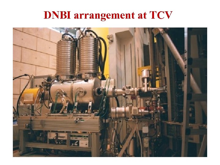 DNBI arrangement at TCV 
