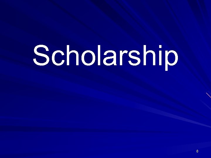 Scholarship 6 