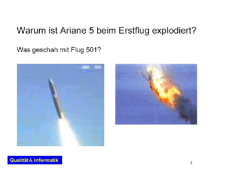 Qualität & Informatik 2 