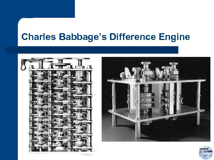 Charles Babbage’s Difference Engine 