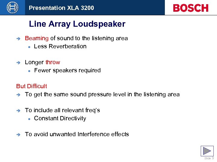 Presentation XLA 3200 Line Array sequenza Diffusore Loudspeaker Coluna dea. Altifalantes Conjunto lineal de