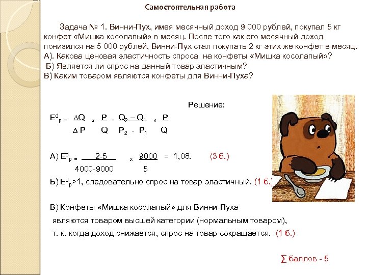 Винни пух за неделю съел бочонок меда при этом оказалось что на стенках