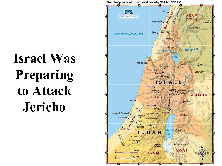 Israel Was Preparing to Attack Jericho 