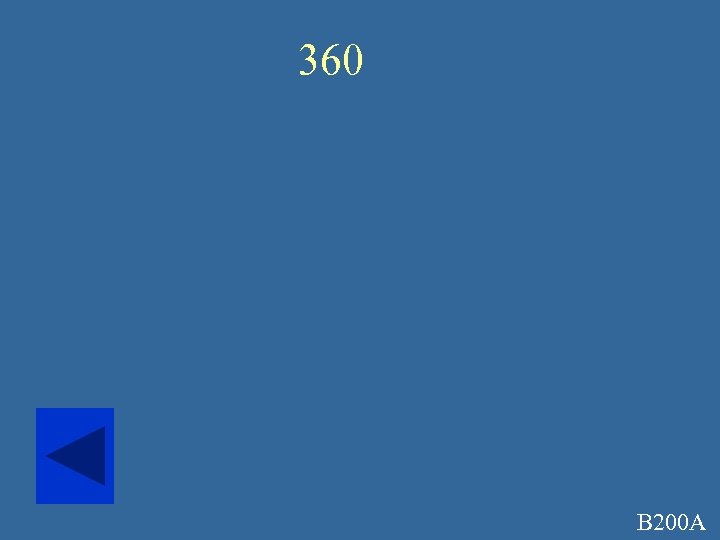 360 B 200 A 