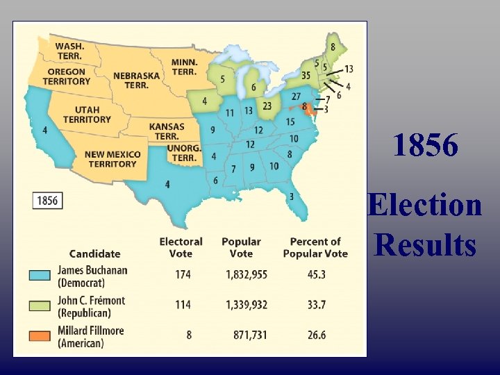 1856 Election Results 