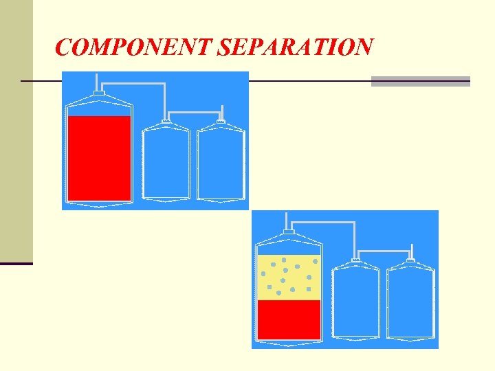 COMPONENT SEPARATION 