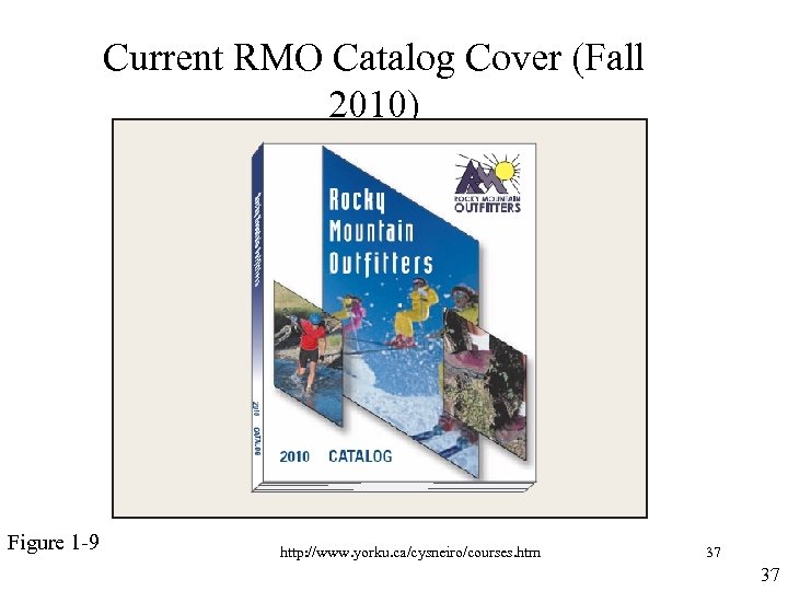 Current RMO Catalog Cover (Fall 2010) Figure 1 -9 http: //www. yorku. ca/cysneiro/courses. htm