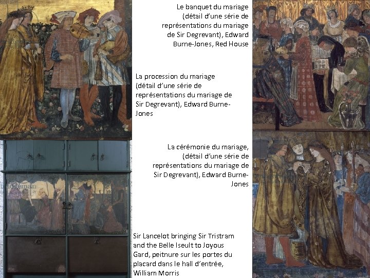 Le banquet du mariage (détail d’une série de représentations du mariage de Sir Degrevant),