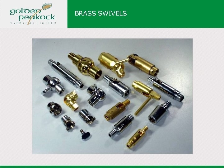 BRASS SWIVELS 