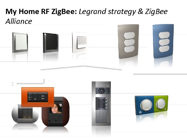 My Home RF Zig. Bee: Legrand strategy & Zig. Bee Alliance 