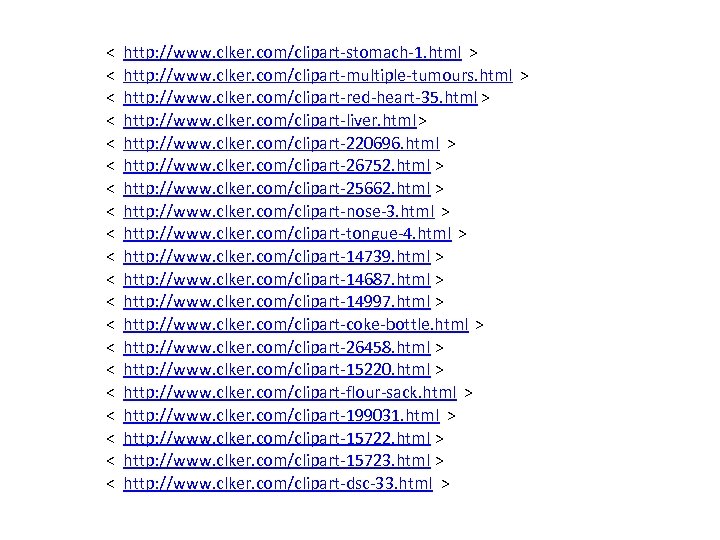 < < < < < http: //www. clker. com/clipart-stomach-1. html > http: //www. clker.