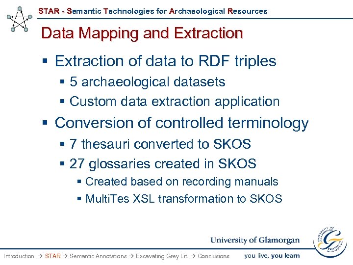 STAR - Semantic Technologies for Archaeological Resources Data Mapping and Extraction § Extraction of