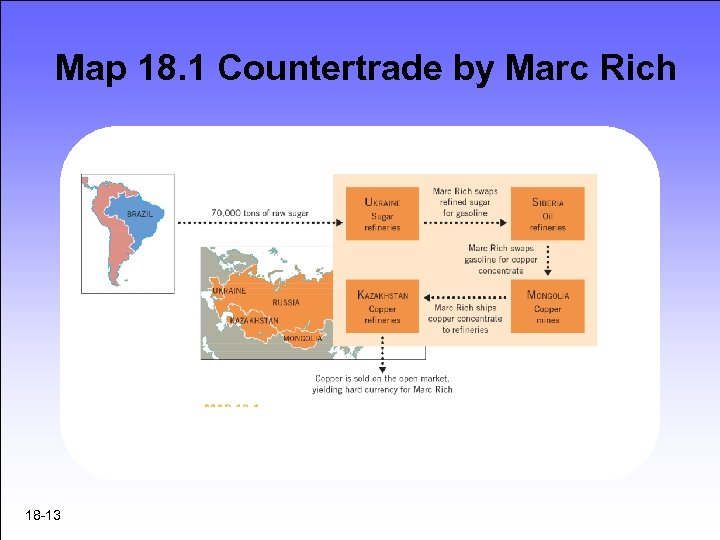 Map 18. 1 Countertrade by Marc Rich 18 -13 