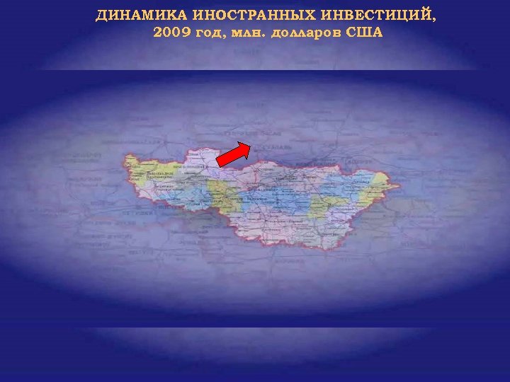 ДИНАМИКА ИНОСТРАННЫХ ИНВЕСТИЦИЙ, 2009 год, млн. долларов США 