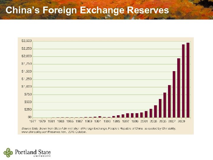 China’s Foreign Exchange Reserves 