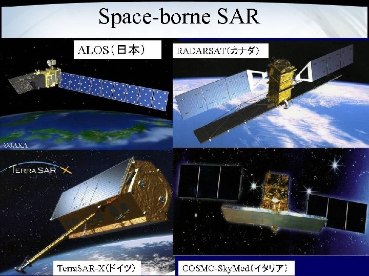Space-borne SAR 