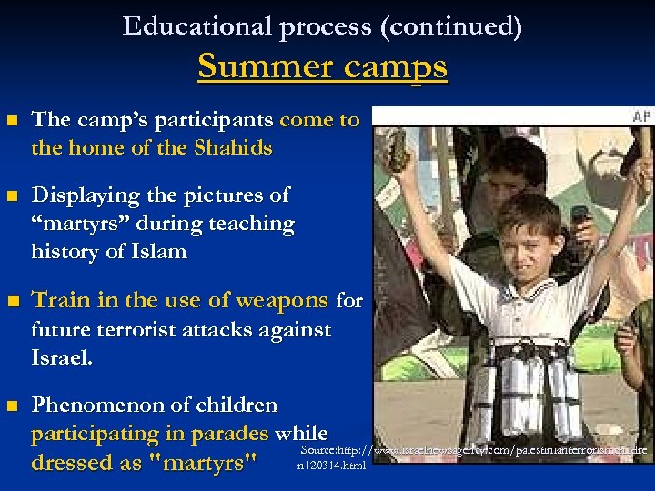 Educational process (continued) Summer camps n The camp’s participants come to the home of