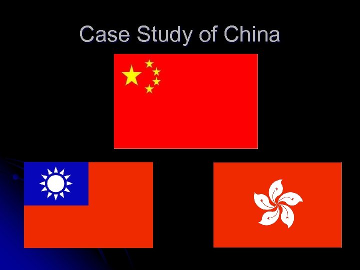 Case Study of China 