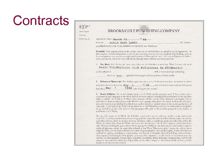 Contracts 