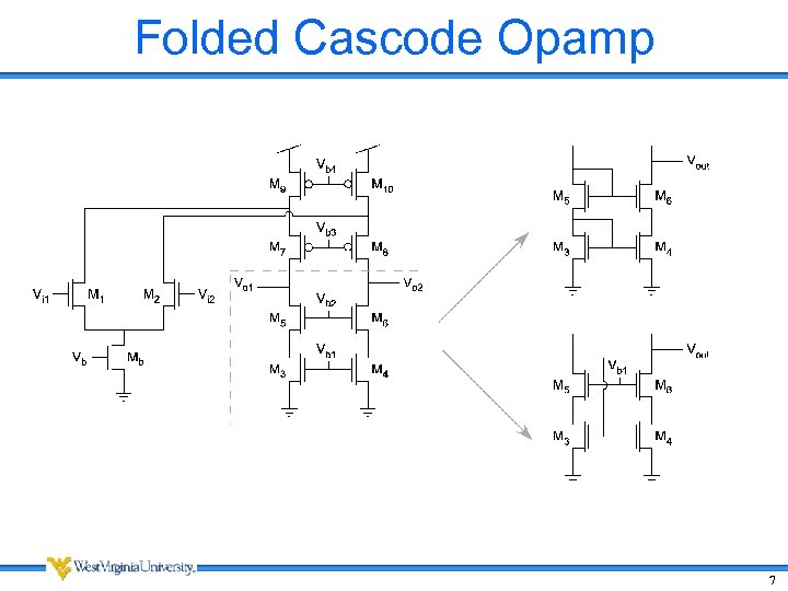 Folded Cascode Opamp 7 
