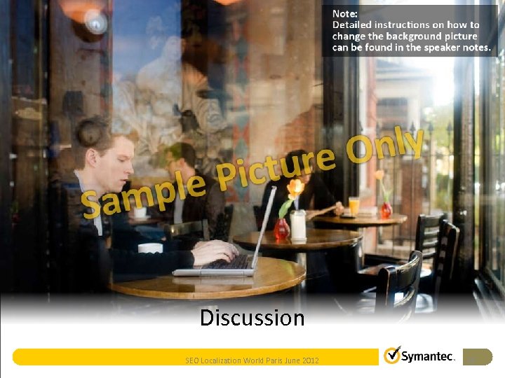 Discussion SEO Localization World Paris June 2012 28 