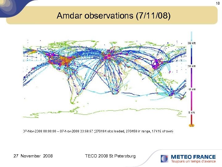 16 Amdar observations (7/11/08) 27 November 2008 TECO 2008 St Petersburg 