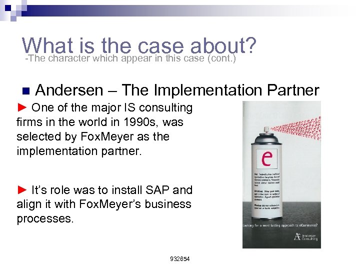 What iswhich appear in this case (cont. ) the case about? -The character n