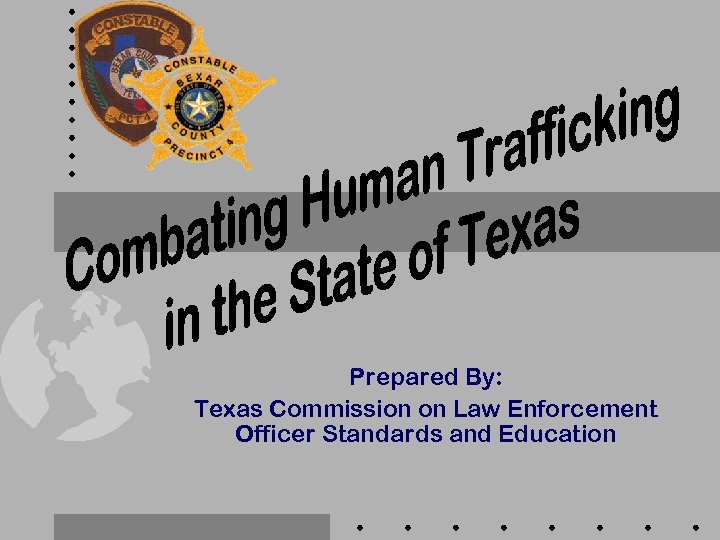 Prepared By: Texas Commission on Law Enforcement Officer Standards and Education 