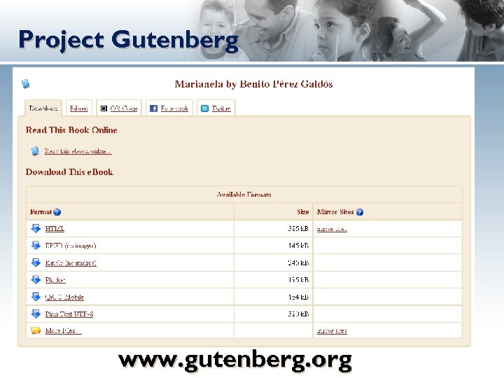 Project Gutenberg www. gutenberg. org 