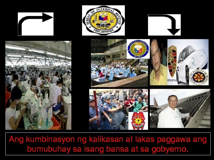 Ang kumbinasyon ng kalikasan at lakas paggawa ang bumubuhay sa isang bansa at sa